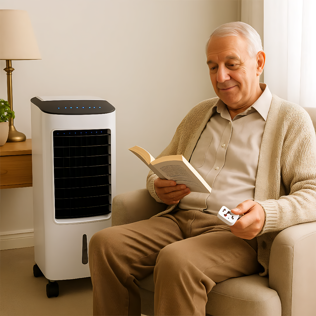 Frostenix™ Best Portable Air Conditioner Stand Up Room Cooler Indoor AC Unit (Windowless) for Bedroom, Home & Office
