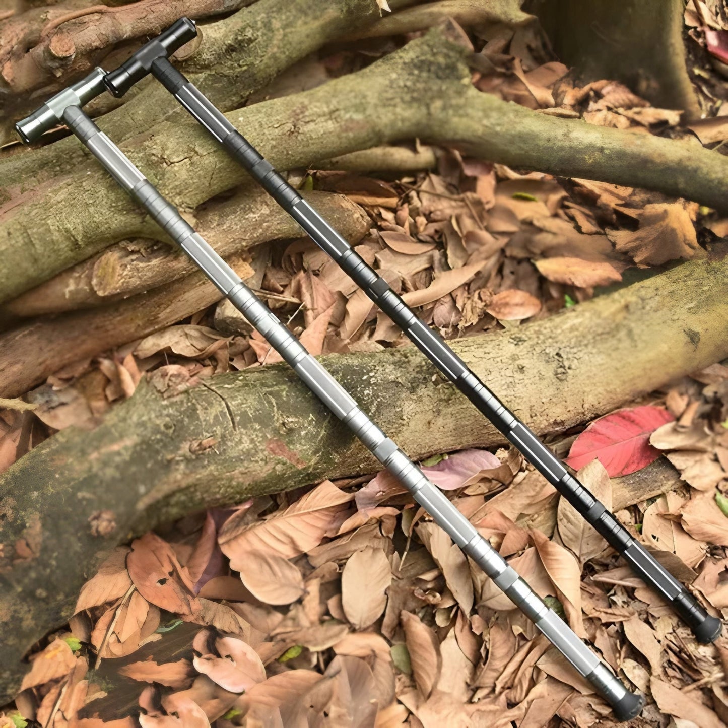 Multifunctional Survival Hiking Pole