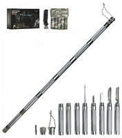 Tactical Walking Stick - Hiking Survival Staff