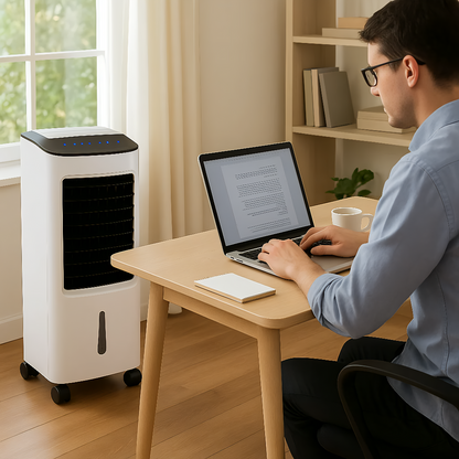Frostenix™ Best Portable Air Conditioner Stand Up Room Cooler Indoor AC Unit (Windowless) for Bedroom, Home & Office
