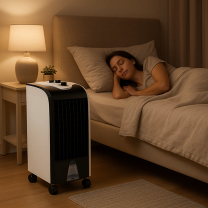 Glacio Best Portable Air Conditioner Stand Up Room Cooler Indoor AC Unit (Windowless)