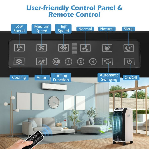 Best Portable Air Conditioner Stand Up Room Cooler Indoor AC Unit (Windowless)